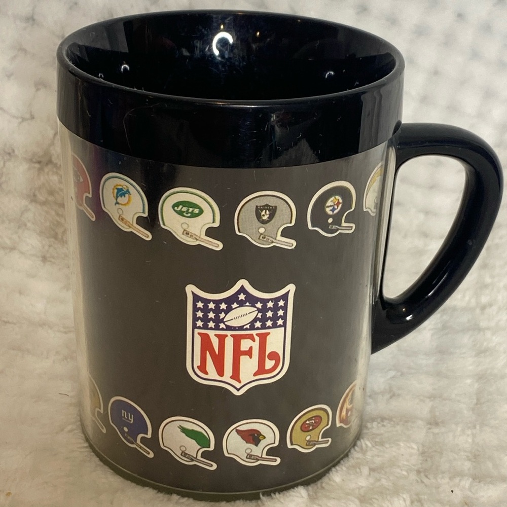 Vintage NFL helmets Thermo-Serv cup